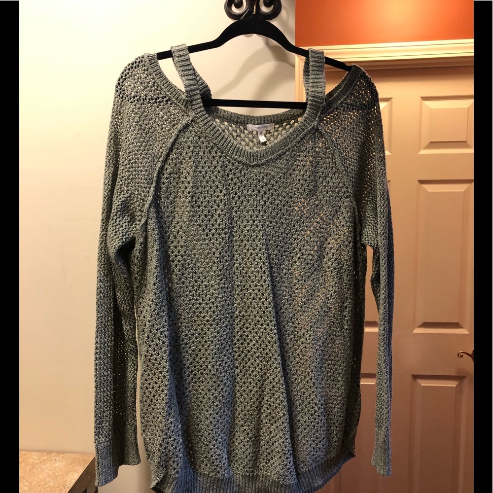 Cold Shoulder Sweater